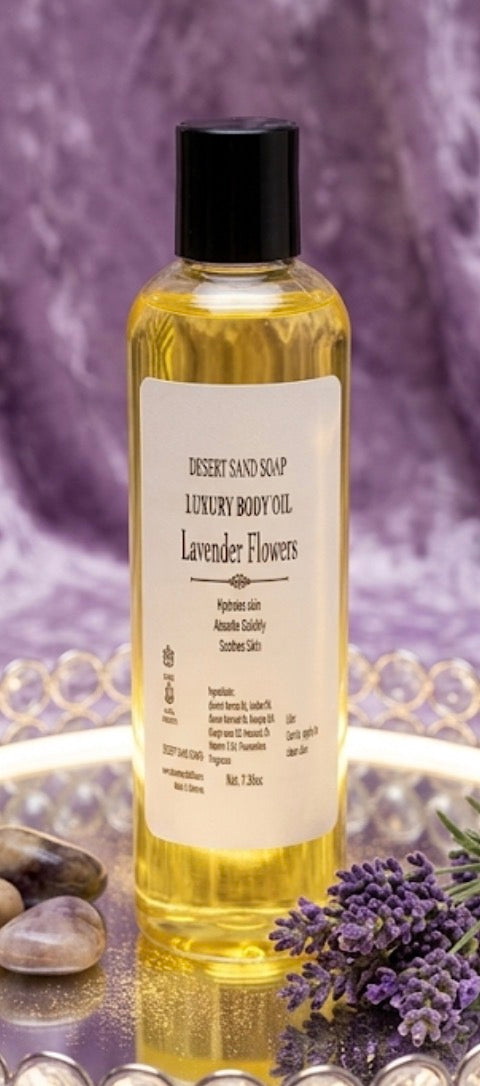 Lavender Scented Luxury Body Oil
