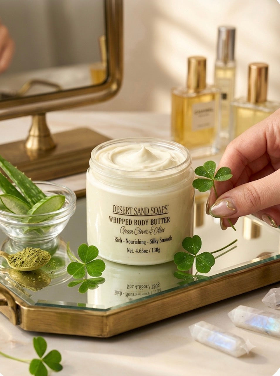 Luxury Body Butter - Green Clover & Aloe